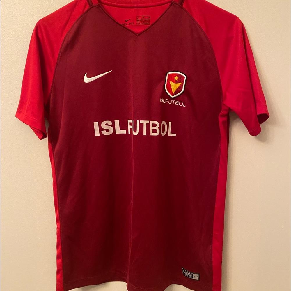 Nike Dri-Fit Kids Youth ISL Futbol Soccer Football Barcelona Shirt Blokecore XL